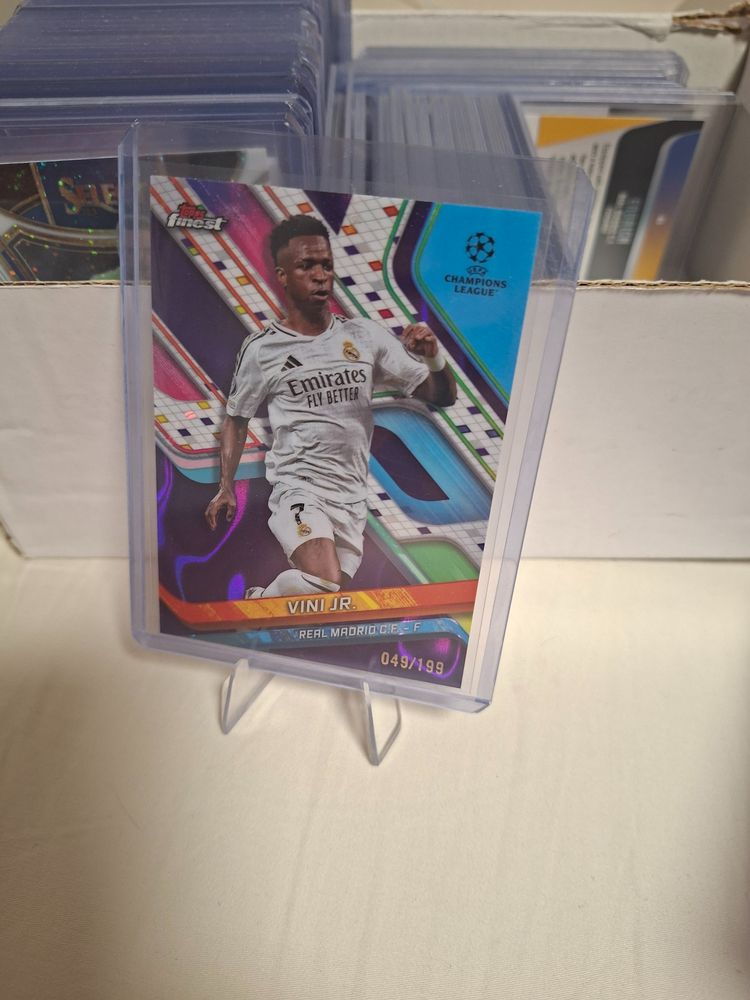 Vinicius topps numerada Football Trading Card