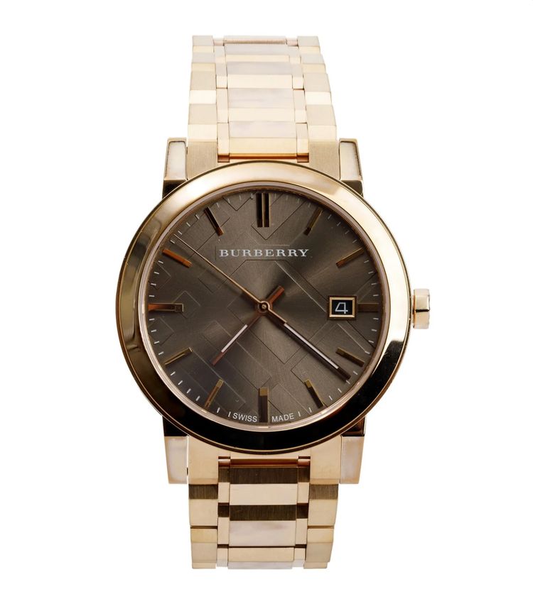 Burberry Unisex Watch The City Rose Gold 38mm BU9005 image 1