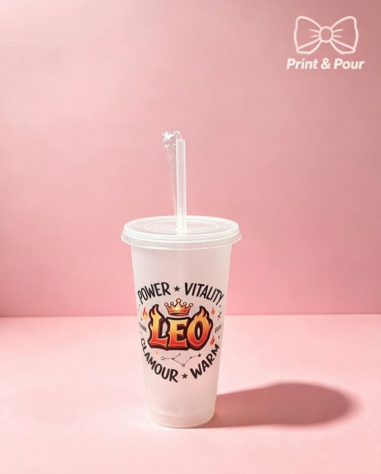 Plastic Tumbler With Straw