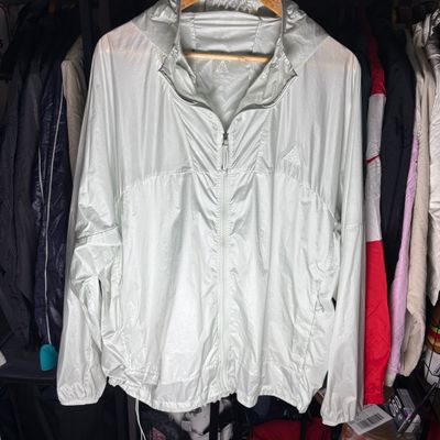 Nike Acg Silver Windbreaker Jacket