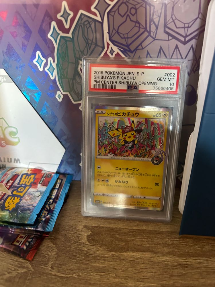 Pokemon Psa 10 2019 Pokemon Japanese Pikachu Trading Card product image