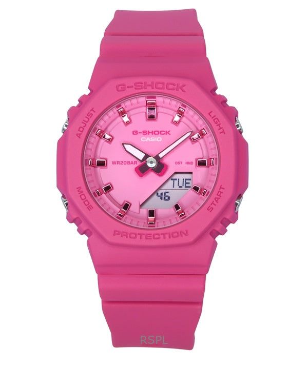 Casio G-Shock Analog Digital Bio-Based Resin Pink Dial Quartz GMA-P2100PP-4A 200M Women's Watch image 1