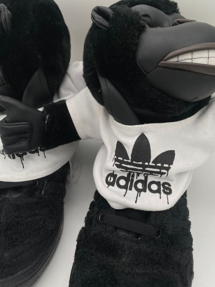 adidas JS Gorilla plush sneakers image 6