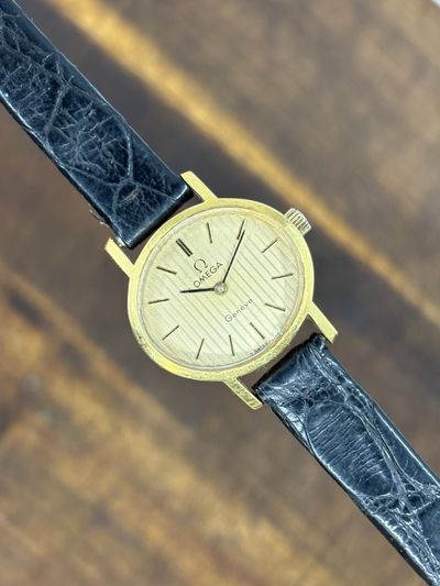 Omega Genève Ladies Gold Tone