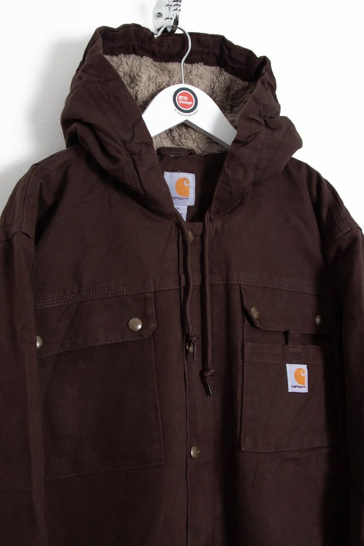 Carhartt Sherpa Lined Hooded Bartlett Jacket (XXL) obraz 6
