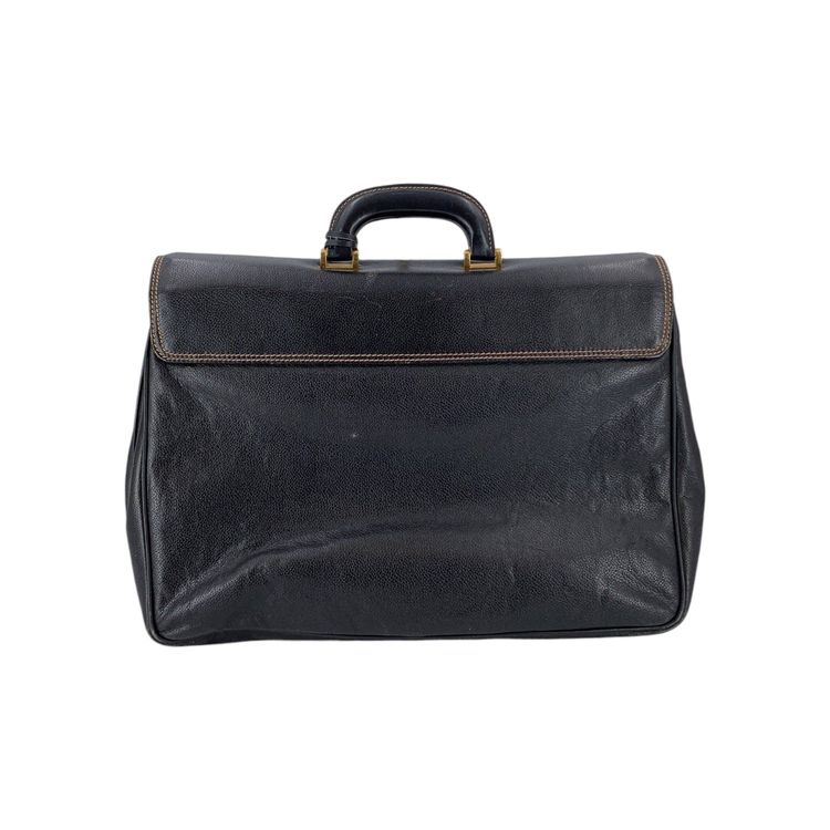 Dunhill Vintage Leather Handbag Briefcase Attache imagen 4