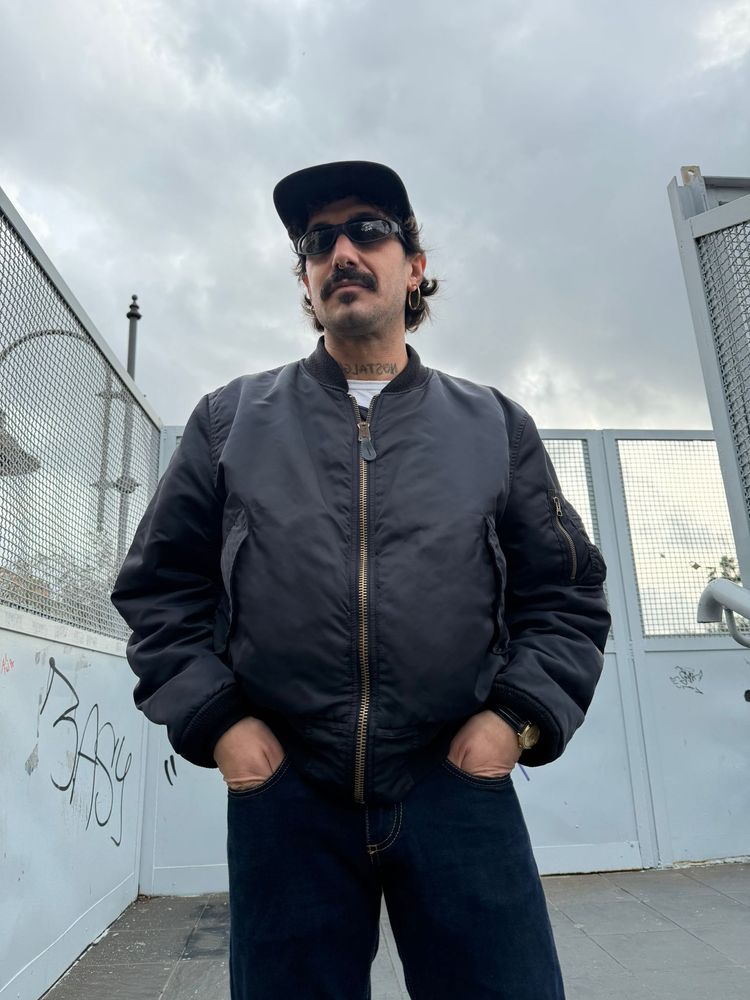 Black Bomber Jacket alpha industries bomber 