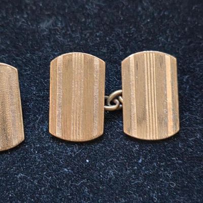 Rolled gold Cufflinks £5