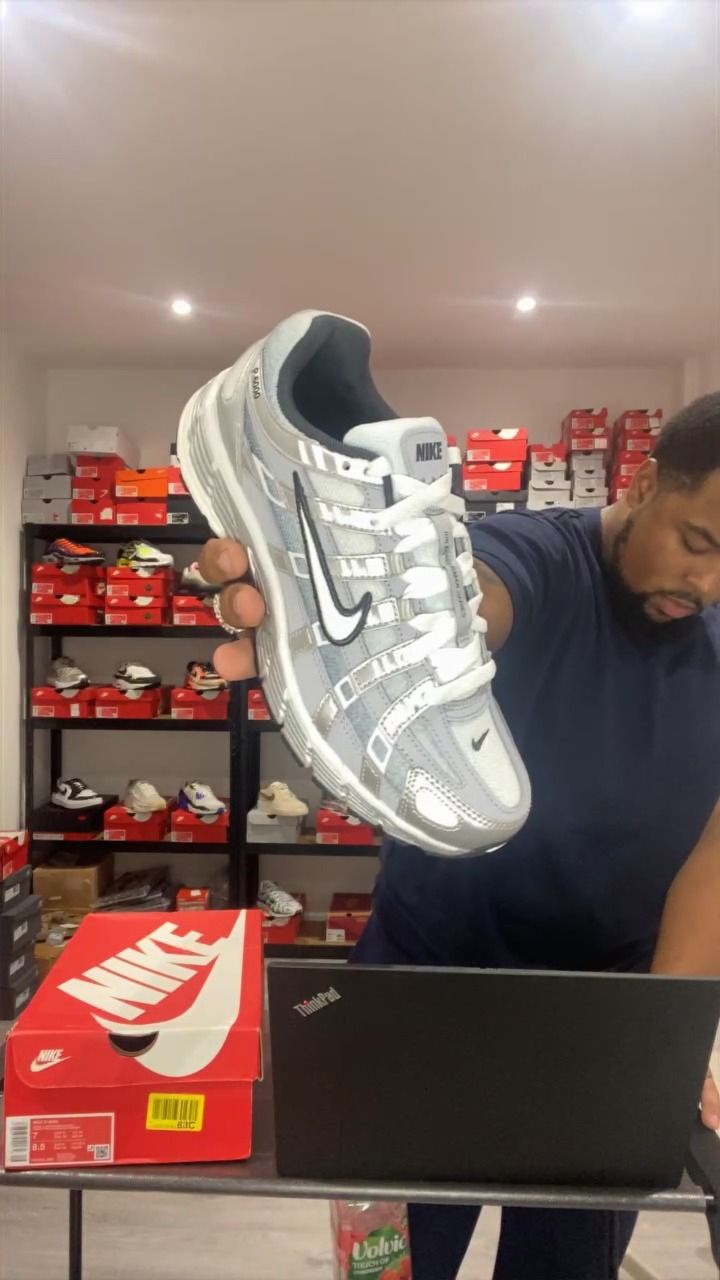 Nike NIKE P=6000 WOLF GREY SIZE 6 product image