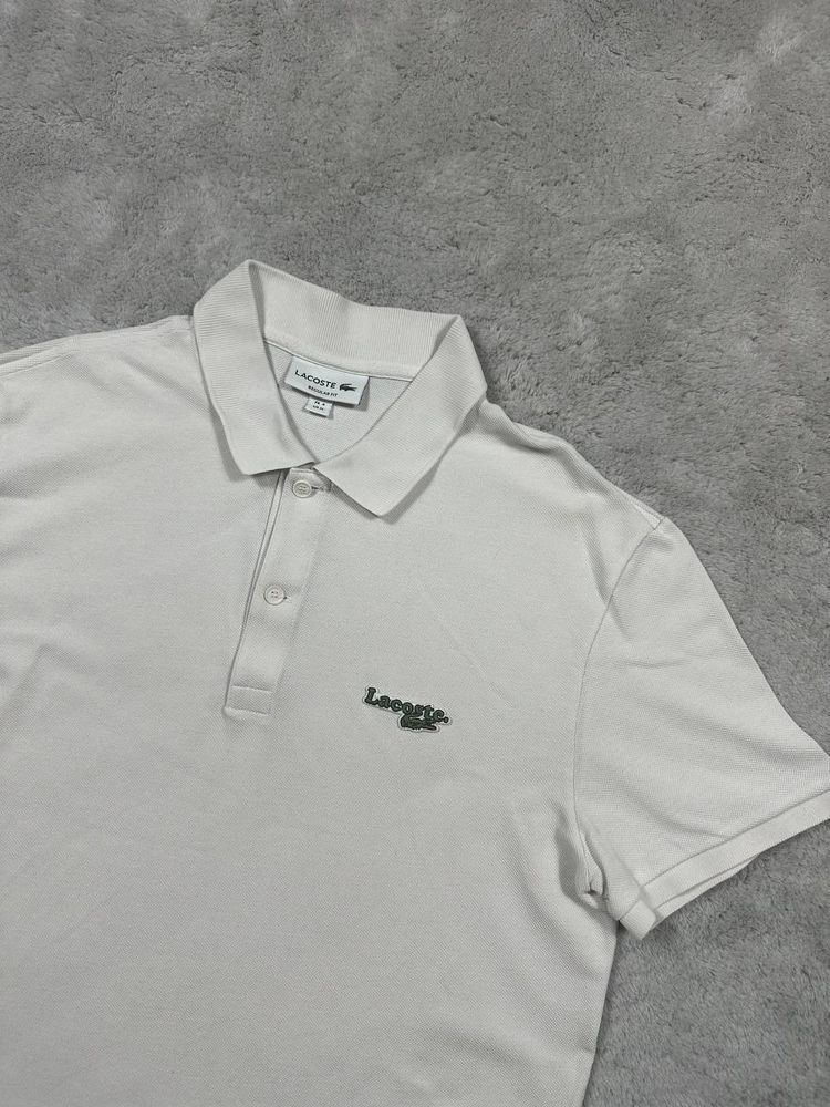 Lacoste White Polo Shirt 3
