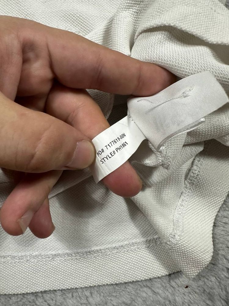 Lacoste White Polo Shirt 6