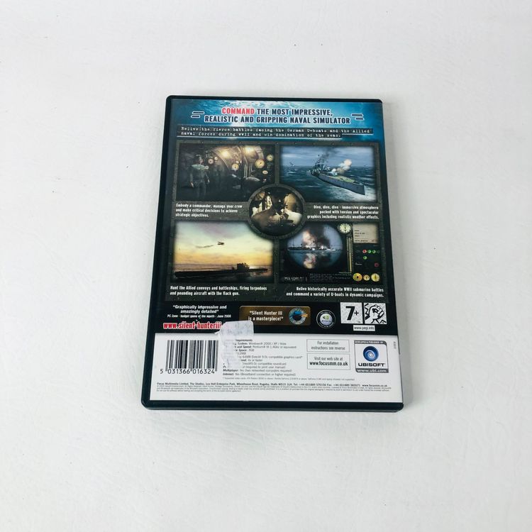 Silent Hunter III Strategic Simulations Ubisoft (PC, 2005) Action Adventure Game image 5
