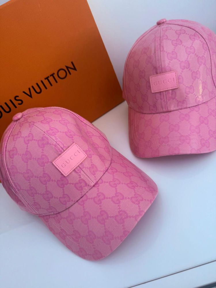 Gucci Pink Baseball Cap 3