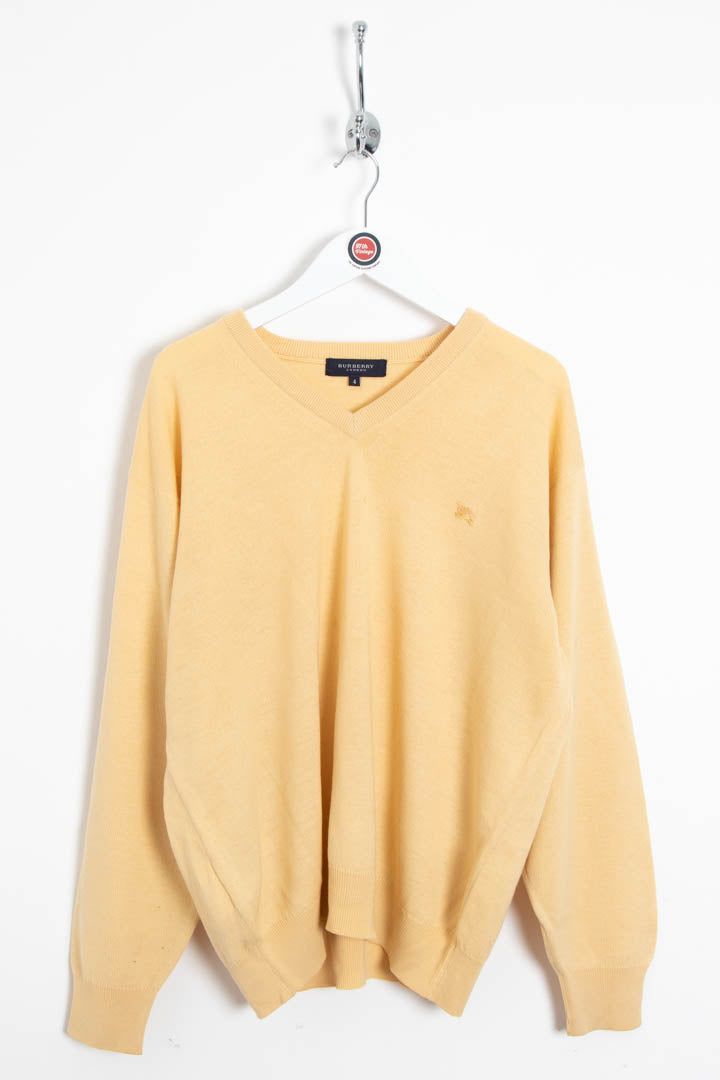 Burberry V Neck Wool Jumper (S) image 1