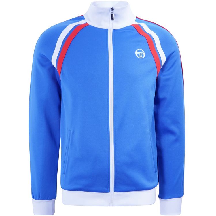 RD1 Clothing Sergio Tacchini Ghibli Track Top In Palace Blue/red/white product image