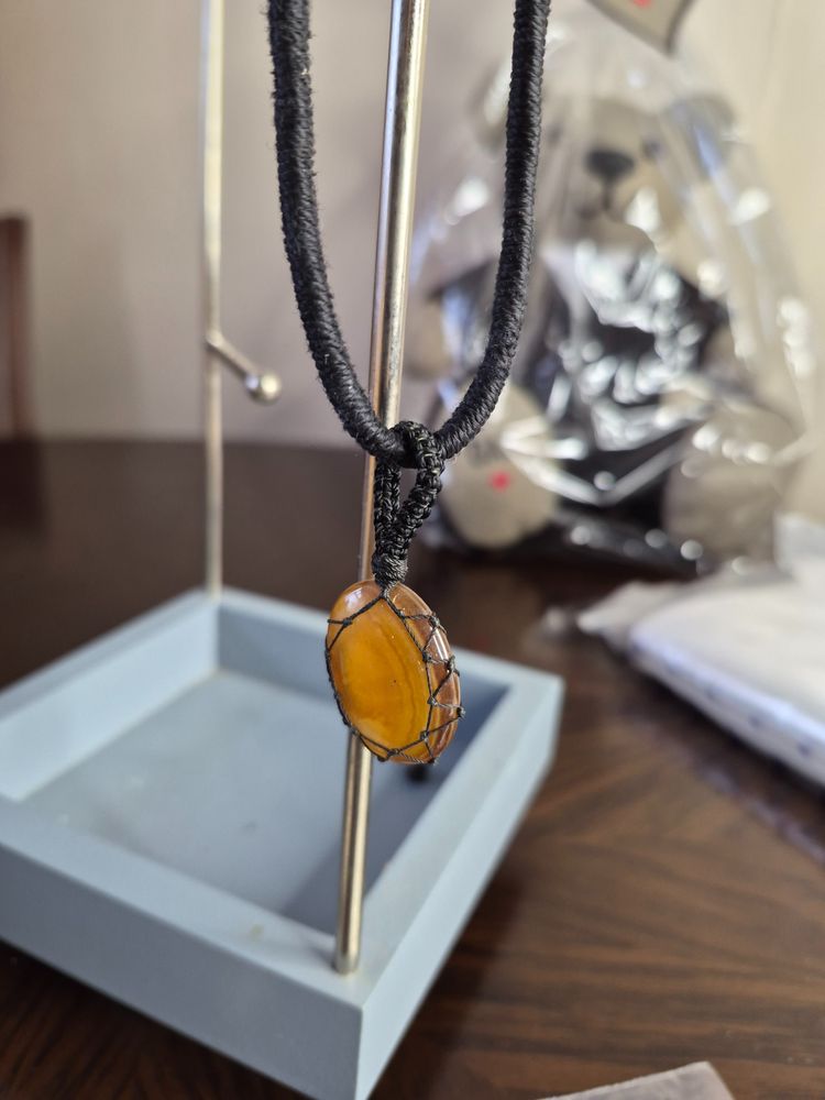 Other Amber Pendant Necklace product image