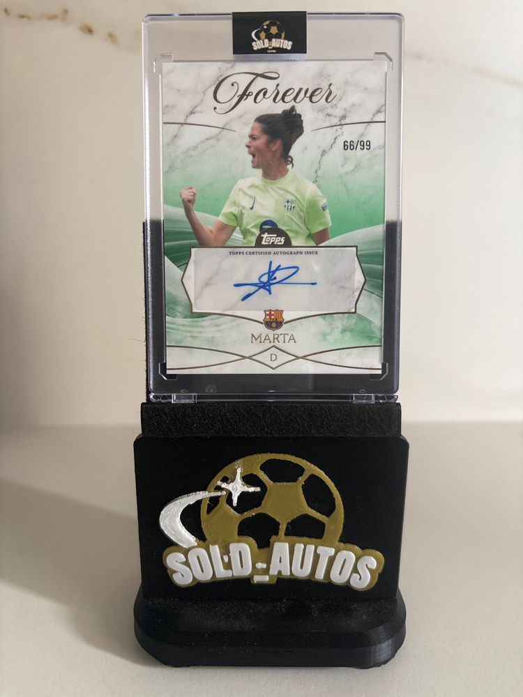Topps Forever Marta Autographed Card obraz 1