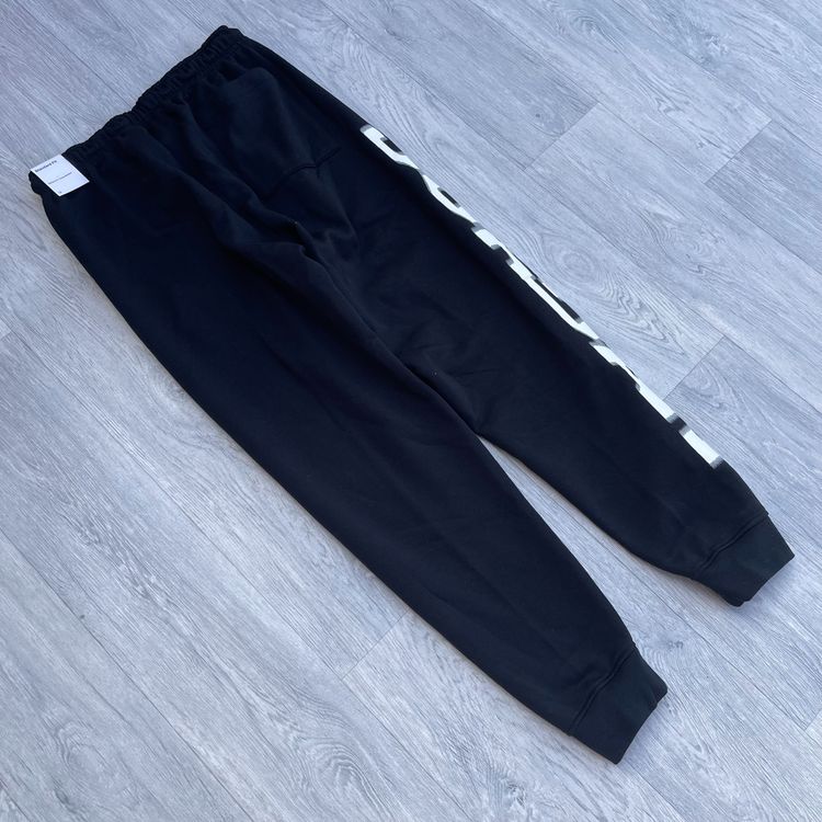 Nike Air Jordan MVP Fleece Tracksuit Hoodie Joggers Sweatpants Set - Black obraz 9