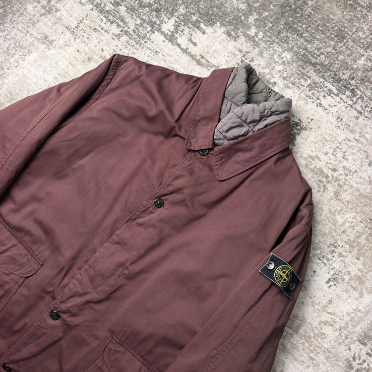 Vintage Stone Island Raso Gommato (L) obraz 6