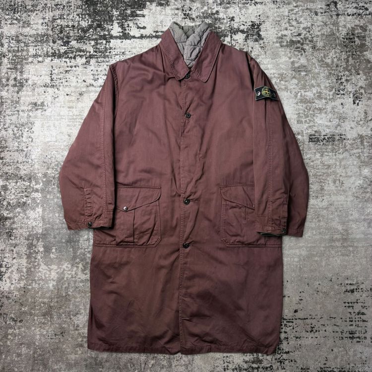 Vintage Stone Island Raso Gommato (L) obraz 1