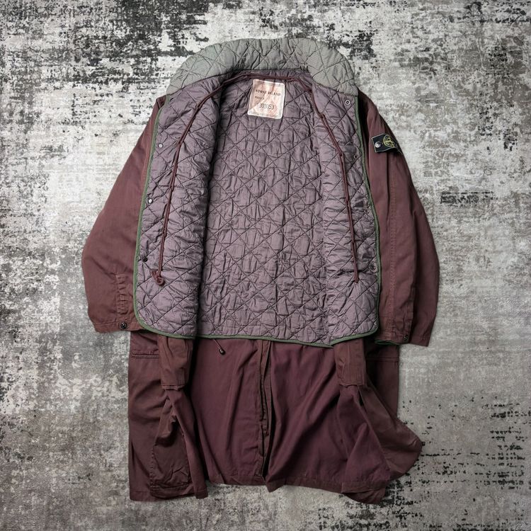 Vintage Stone Island Raso Gommato (L) obraz 4