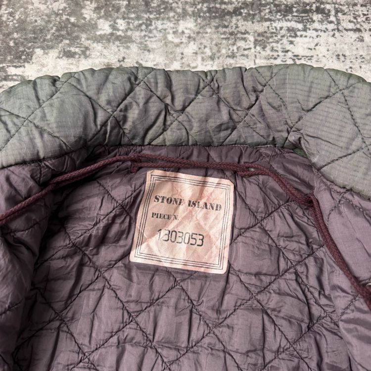 Vintage Stone Island Raso Gommato (L) obraz 7