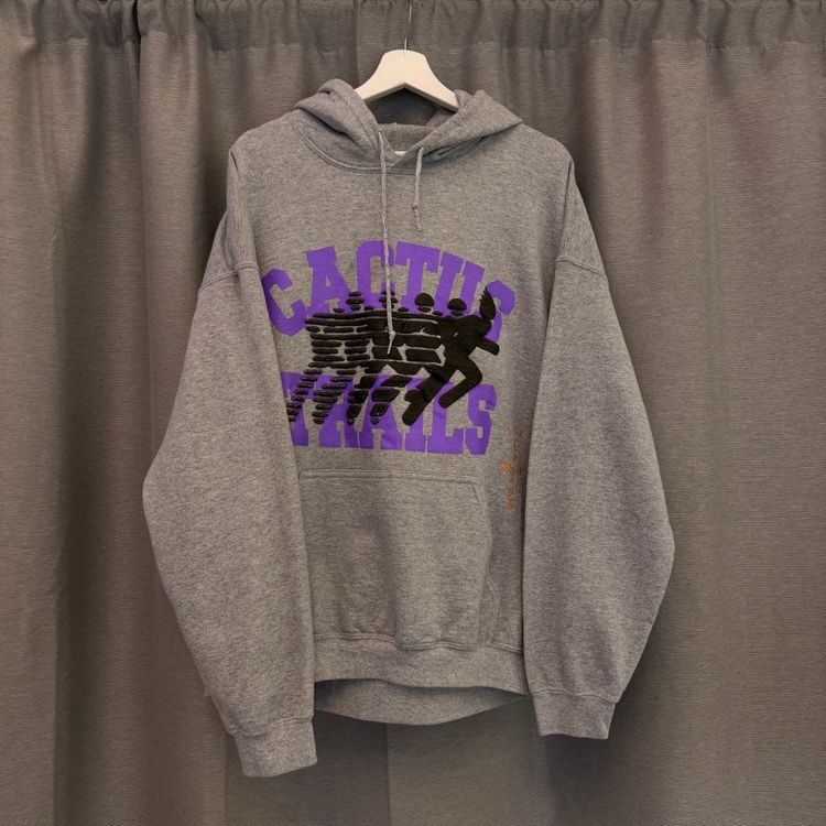 Travis Scott Running Wild Varsity Hoodie L image 1