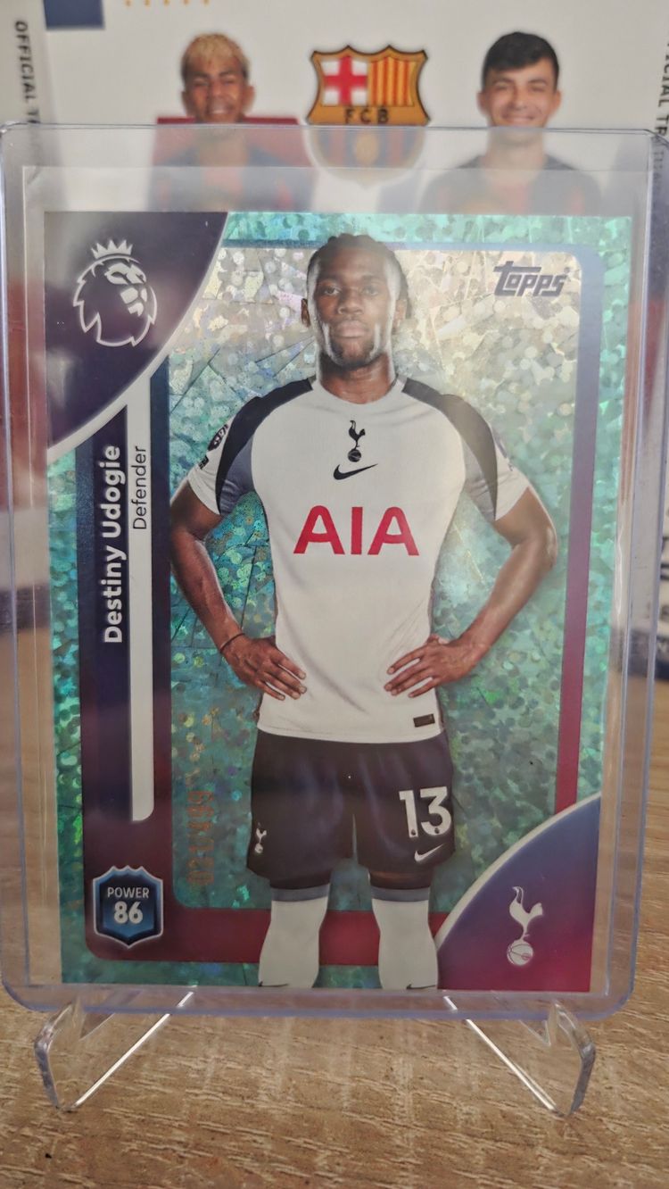 Tottenham Hotspur Football Trading Card