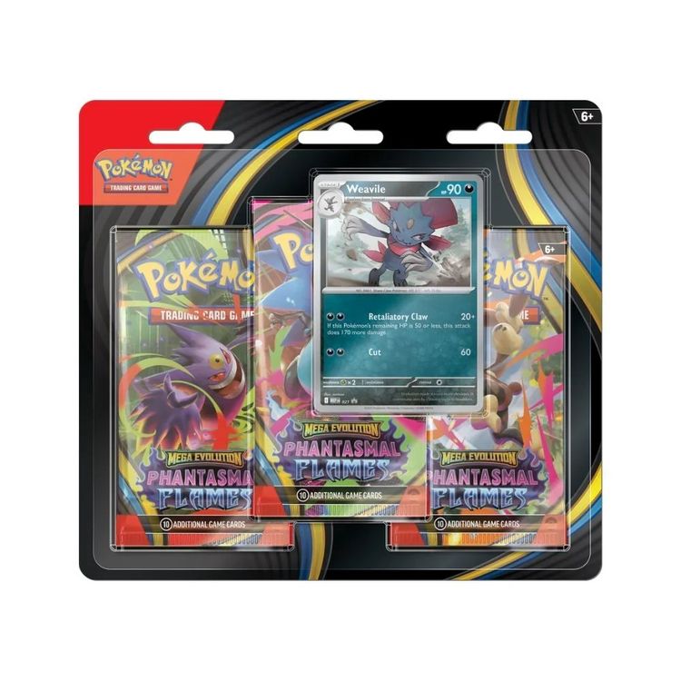 Pokémon Trading Card Game Mega Evolution Phantasmal Flames Booster Pack Set image 1