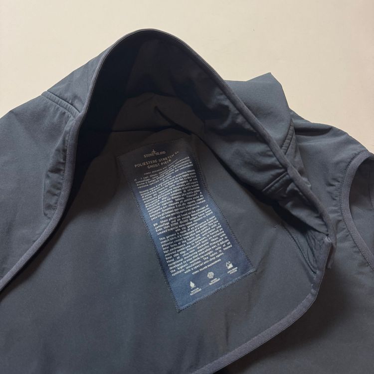 Stone Island Navy Ghost Piece Stretch 5L Gilet - XL image 5