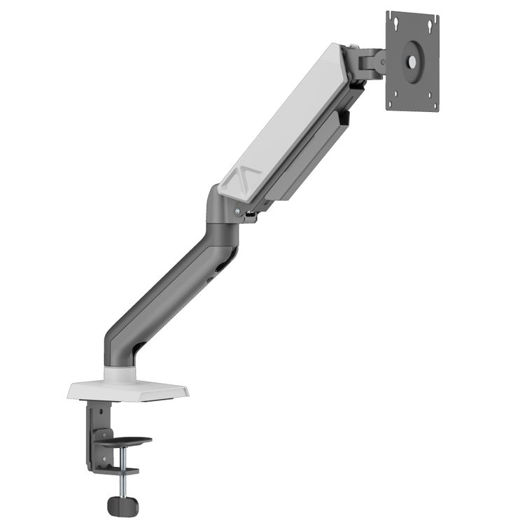 ProperAV Desk Monitor Mount 17 - 32 Gas Spring Swing Arm VESA Max 100x100