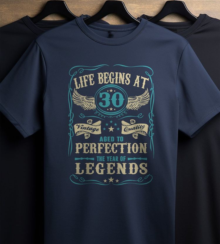 Life Begins at 30 T-shirt image 7