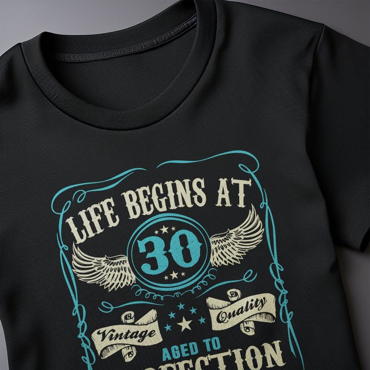 Life Begins at 30 T-shirt image 4