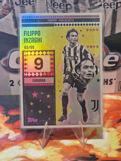 Filippo Inzaghi /99 Topps Chrome Juventus