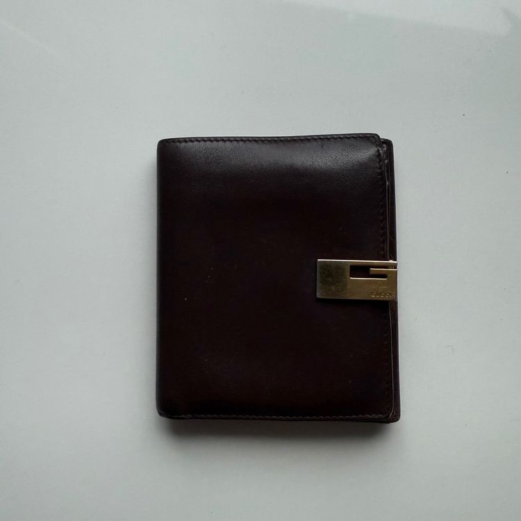 Gucci Gucci Brown Leather Wallet product image