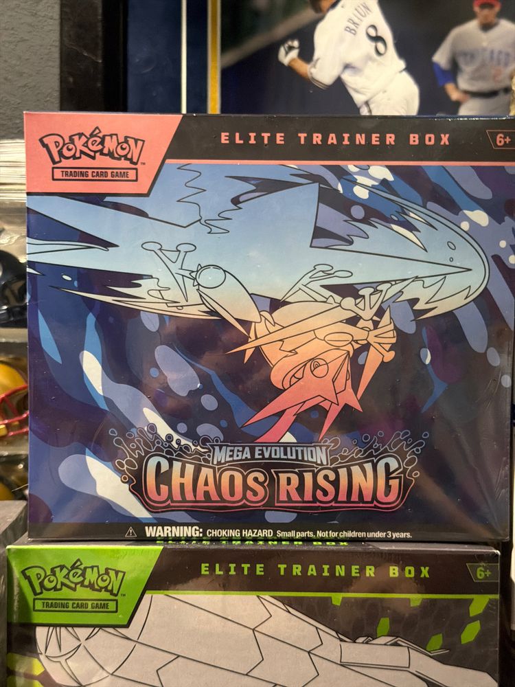 2026 Pokémon Chaos rising mega evolution ETB elite trainer box