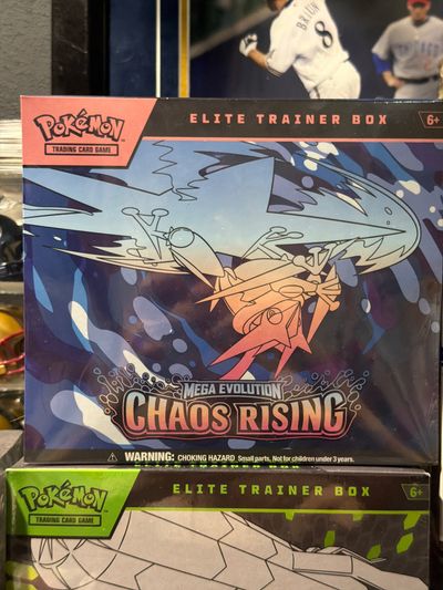2026 Pokémon Chaos rising mega evolution ETB elite trainer box