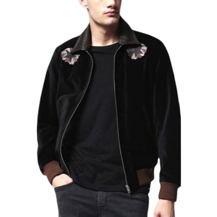 Other DIESEL J VARADERO 900 Mens Bomber Jacket Velvet Cotton Winter Outwear Coat product image
