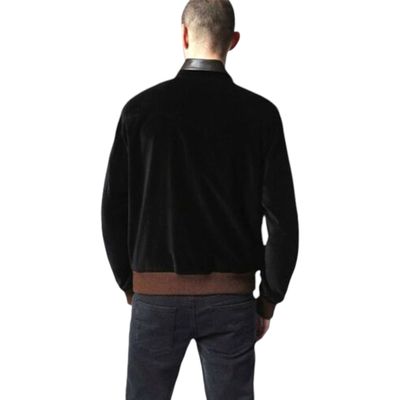 DIESEL J VARADERO 900 Mens Bomber Jacket Velvet Cotton Winter Outwear Coat 9