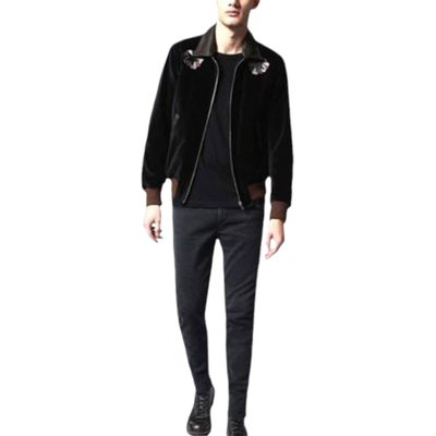 DIESEL J VARADERO 900 Mens Bomber Jacket Velvet Cotton Winter Outwear Coat 6