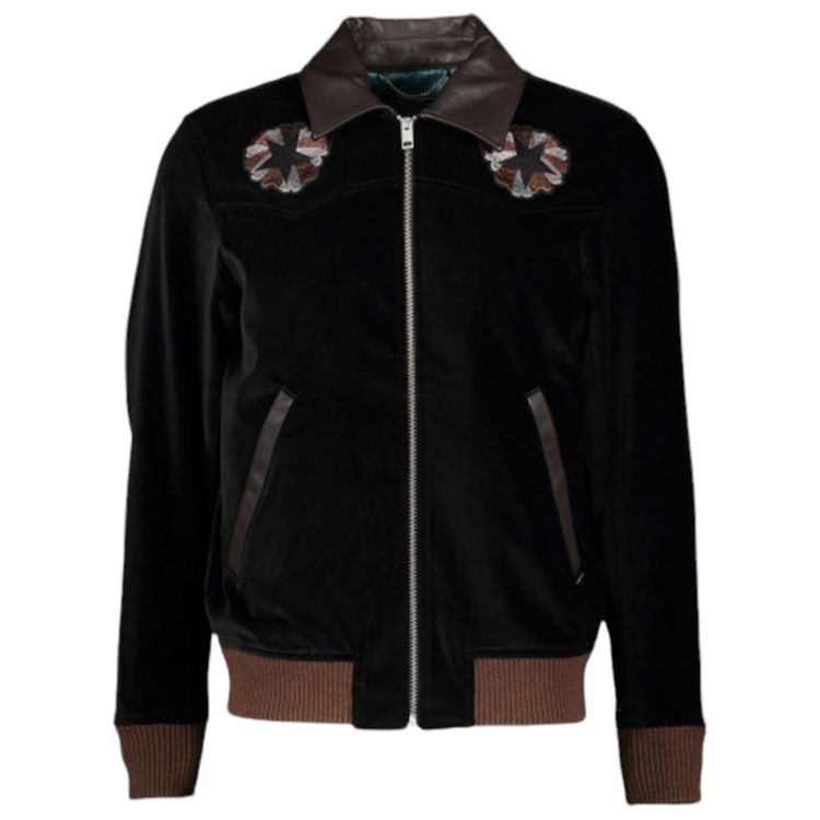 DIESEL J VARADERO 900 Mens Bomber Jacket Velvet Cotton Winter Outwear Coat 2