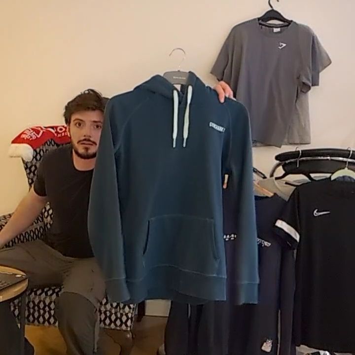 Gymshark gymshark hoodie teal product image