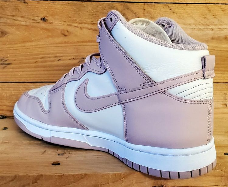 Nike Dunk Mid Leather Trainers UK7/US9.5/EU41 DD1869-003 Pink Oxford/White image 13