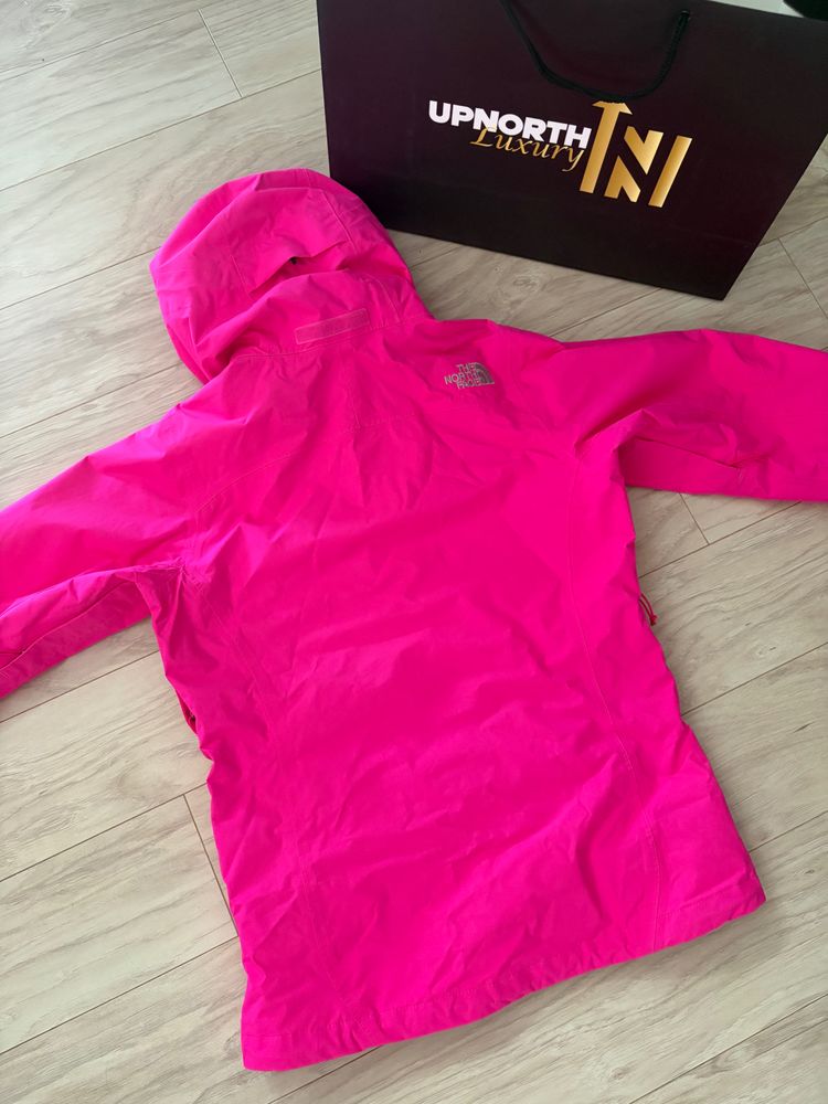 Woman’s The North Face Pink Hooded Jacket image 3