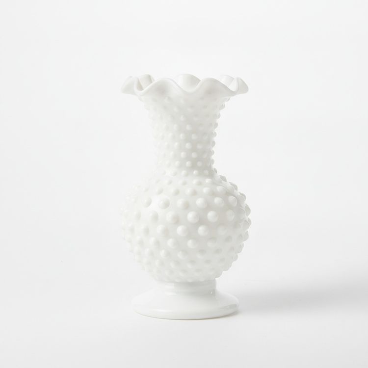Other Milk Glass Hobnail Vase - Vintage product image
