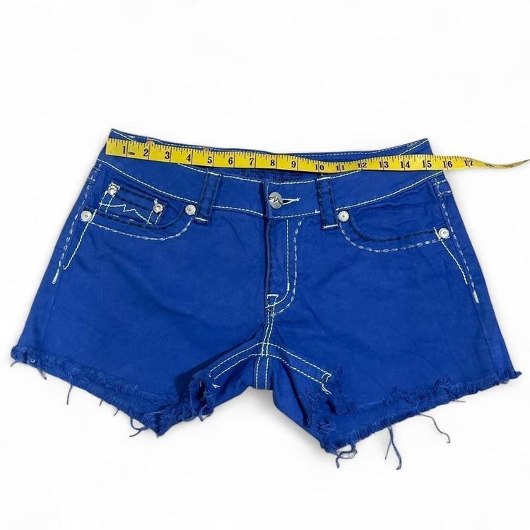 Y2K Miss Me Denim Brand Blue Denim Shorts size M low rise  imagen 7