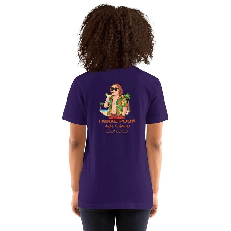 Lewis Capaldi Funny T Shirt Poor Life Choices Look Good Shirt image 10
