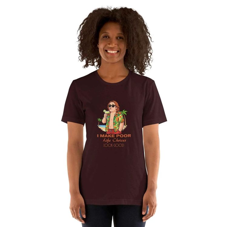 Lewis Capaldi Funny T Shirt Poor Life Choices Look Good Shirt image 7
