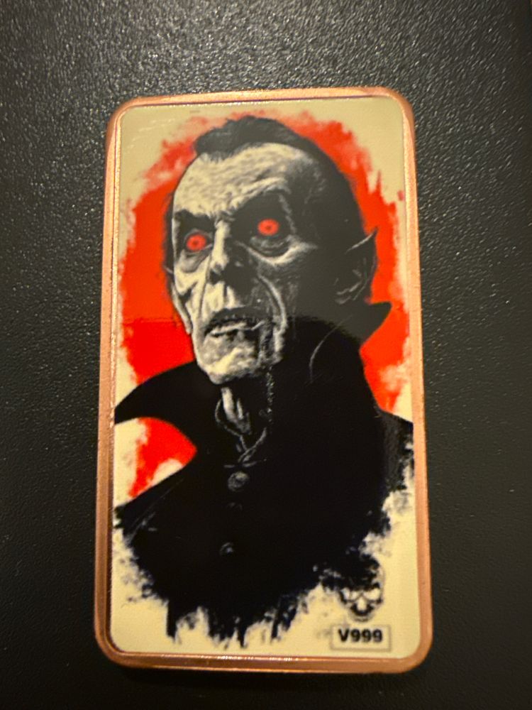 Unbranded Halloween Horror - Dracula Copper Art Bar Vampire Gothic Collectible product image