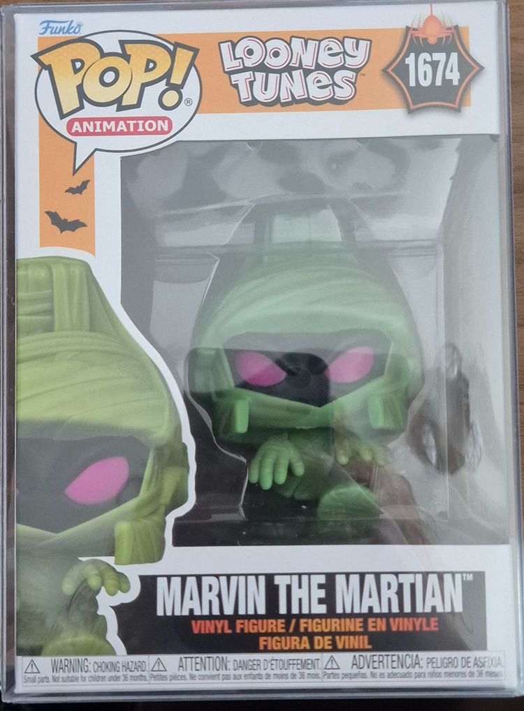 Funko **VAULTED**Funko Pop! Animation Looney Tunes Marvin The Martian Vinyl Figure product image